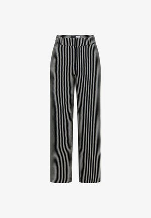 Cecil, WIDE LEG HOSE IN STRICK-OPTIK - Trousers - urban dark blue