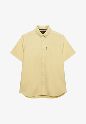 Superdry & Co, ESSENTIALS OXFORD SHORT SLEEVE - Skjorter - lemon chambray