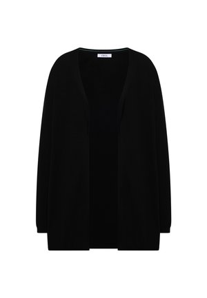 Cecil, OFFENER CARDIGAN IN LANGER PASSFORM - Cardigan - black