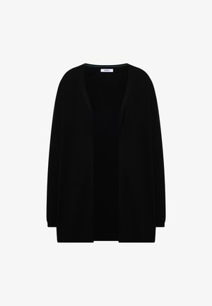 Cecil, OFFENER CARDIGAN IN LANGER PASSFORM - Cardigan - black