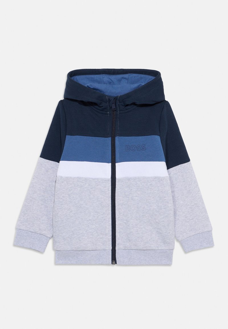 Boss Sweater met rits grijs Boss Sweater met rits grijs