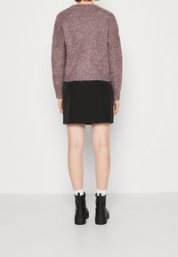ONLY Chaqueta de punto - dark red