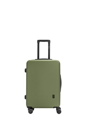 ESSENTIALS MEDIUM TROLLEY - Wheeled suitcase - olive