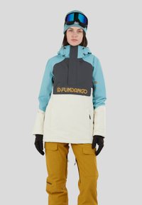 Fundango BIRCH LOGO ANORAK - Zimní bunda - soft blue