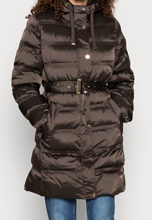 Zimní kabát - dark brown