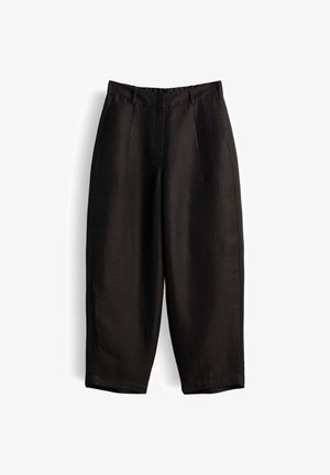 someday., BARREL FIT STRUCTURE - Broek - dark truffle