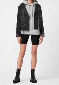 AllSaints Jersey con capucha - grey