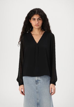 ONLMASJA V NECK - Pusero - black