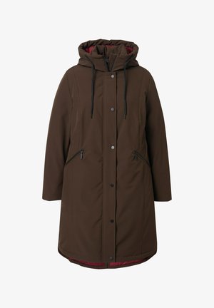 Ulla Popken, HYPRAR TRIPLE FUNCTION - Regnjakke / vandafvisende jakker - dark brown