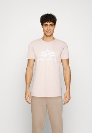 T-Shirt print - pale peach