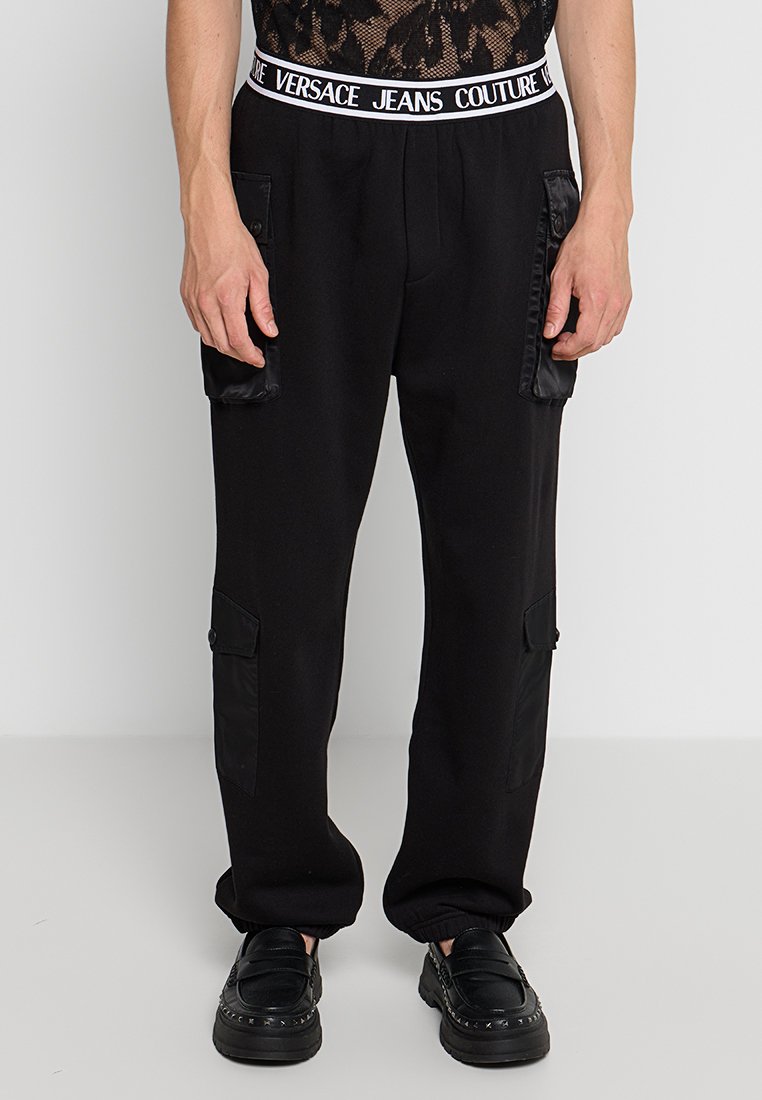 Versace Jeans Couture Cargobroek antraciet gemêleerd Versace Jeans Couture Cargobroek antraciet gemêleerd