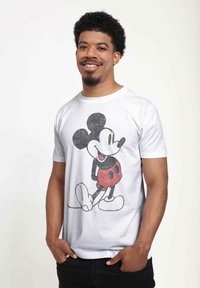 Disney MICKEY CLASSIC VINTAGE CLASSIC UNISEX - T-shirt med print - white
