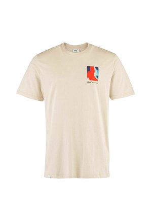 Reell, REELL x KARSKIONE - Print T-shirt - oatmeal