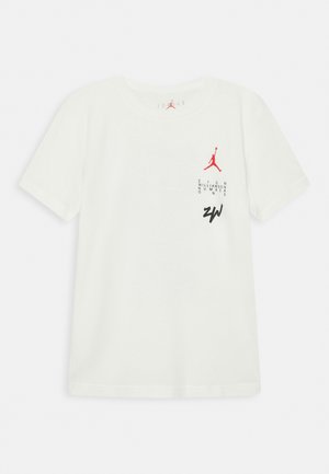 ZION SHORT SLEEVE GRAPHIC - Triko s potiskem - off white