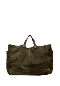 SPLIT SHOPPER - Tote bag - mottled dark green