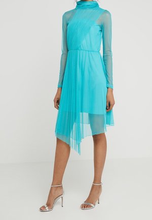 Cocktailjurk - turquoise