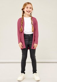 Name it - NKFVICTI CARD - Vest - rose wine Miniatuurafbeelding 1