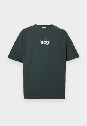 Nike ACG, TEE CAMP MEADOWS - T-shirt imprimé - dark green