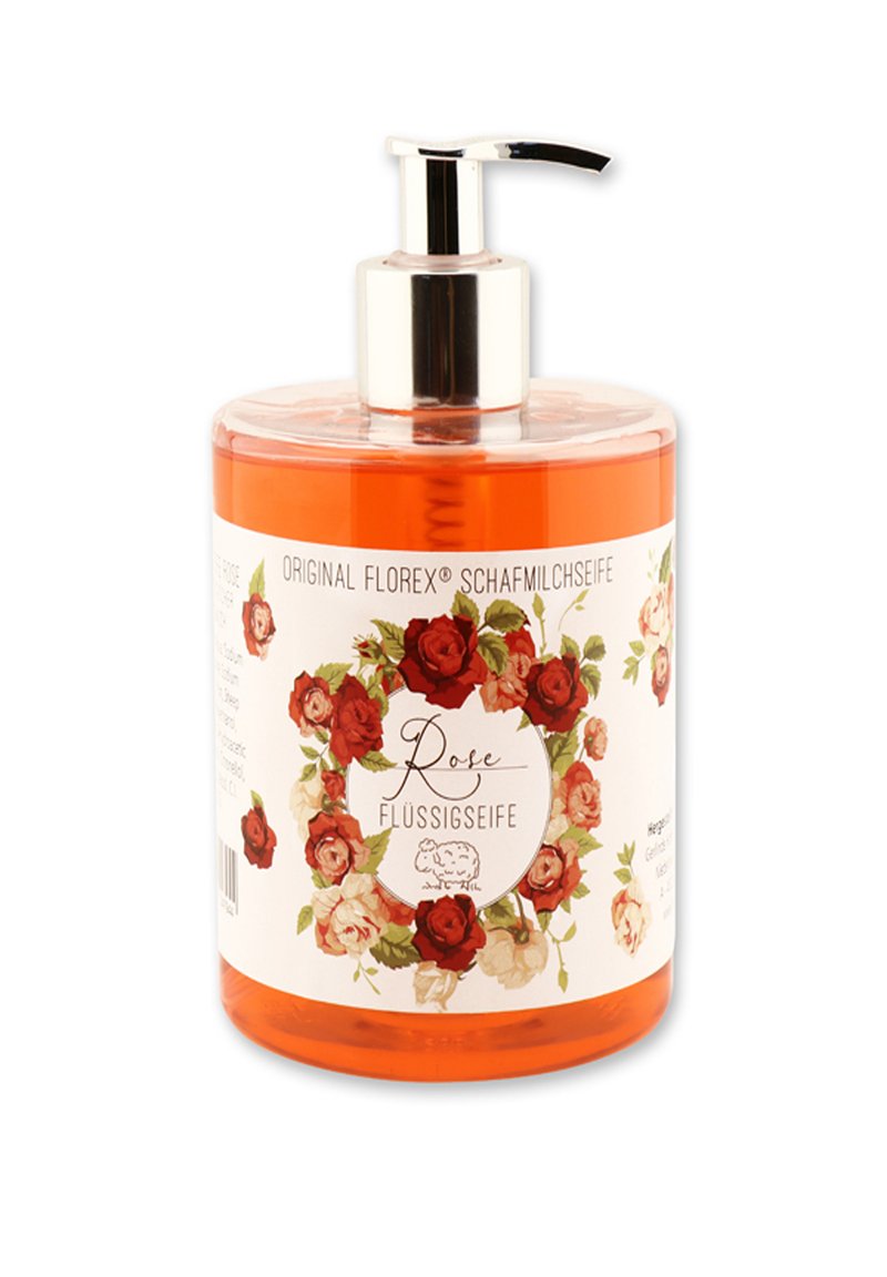 Herren Duschgel | Florex FLÜSSIGSEIFE ROSE IM SPENDER LANOLIN BIOLOGISCHE SCHAFMILCH 500 Flüssigseife rot - QT48536 Herren Duschgel | Florex FLÜSSIGSEIFE ROSE IM SPENDER LANOLIN BIOLOGISCHE SCHAFMILCH 500 Flüssigseife rot - QT48536