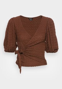 Não selecionado, brown dark