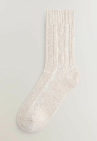 CABLE ANKLE 2 PACK CONTAINING  - Zeķes - pink oatmeal