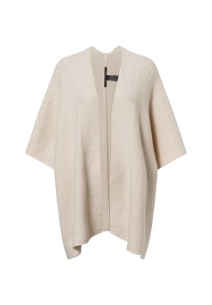 PONCHO - Cardigan - beige
