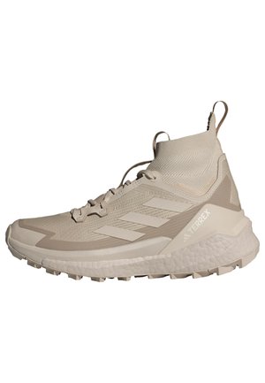 TERREX FREE HIKER 2 - Hiking shoes - beige  beige alumina