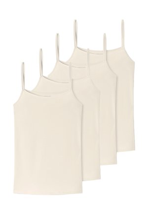 4ER PACK SPAGHETTI - Unterhemd/-shirt - off white