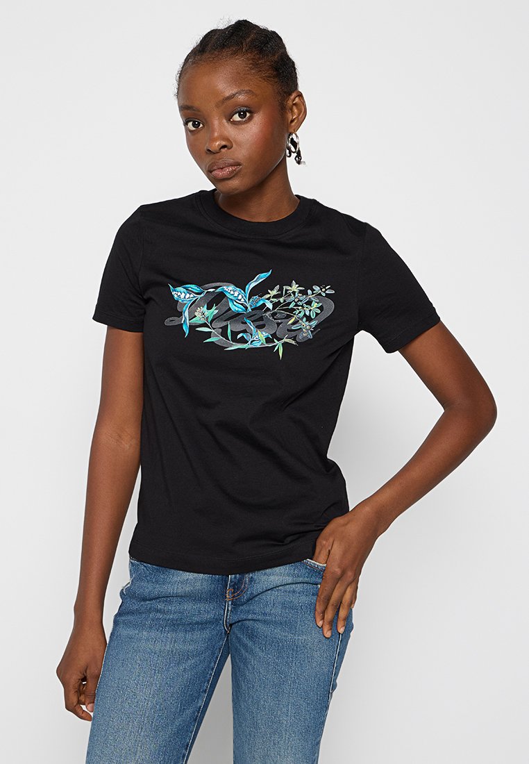 Diesel T-shirt print zwart Diesel T-shirt print zwart