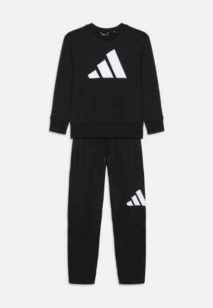 JUNIOR ESSENTIALS BIG LOGO SET UNISEX  - Tracksuit - black/white