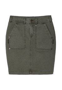 MERANA - Farmerszoknya - khaki