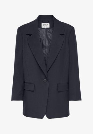 Jūras spēku zilas krāsas žakete, kas izgatavota no gludas auduma, ar izgrieztu apkakli, vienu pogu aizdari un divām priekšējām kabatām. Taisnas piegriezuma piedurknes.