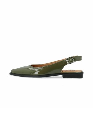 BIAVICTORIA - Slingback ballet pumps - olive