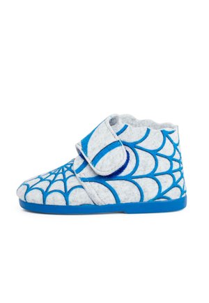 Krabbelschuh - tela araña azul