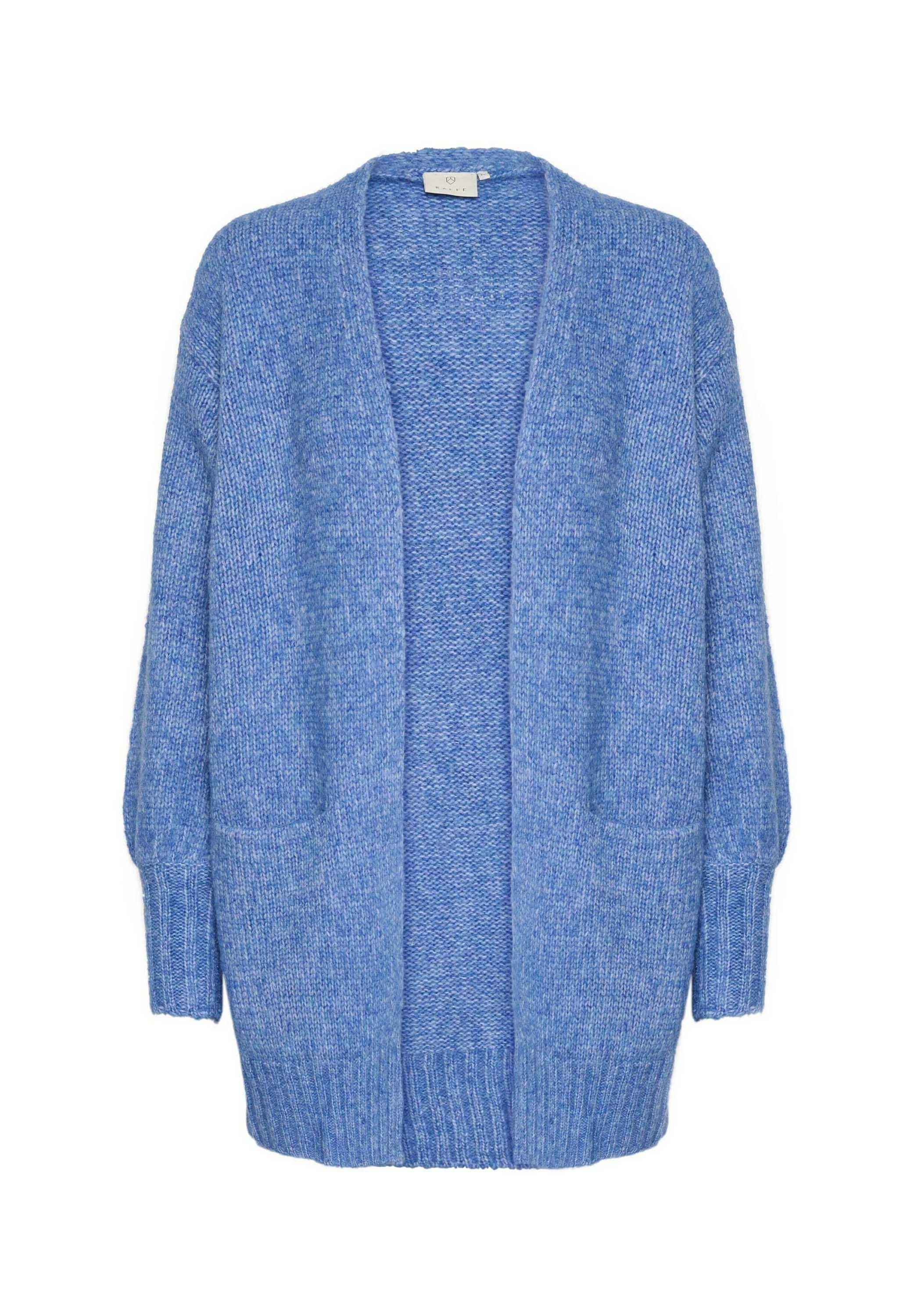 Kaffe KATRINA - Cardigan - ebb and flow melange/blue - Zalando.co.uk