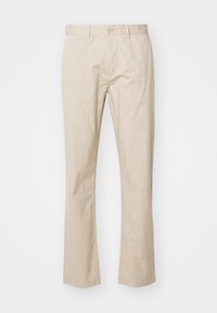 POPLIN - Chinos tipa bikses - light beige