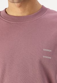 Samsøe Samsøe JOEL CREW NECK - Felpa - rose taupe