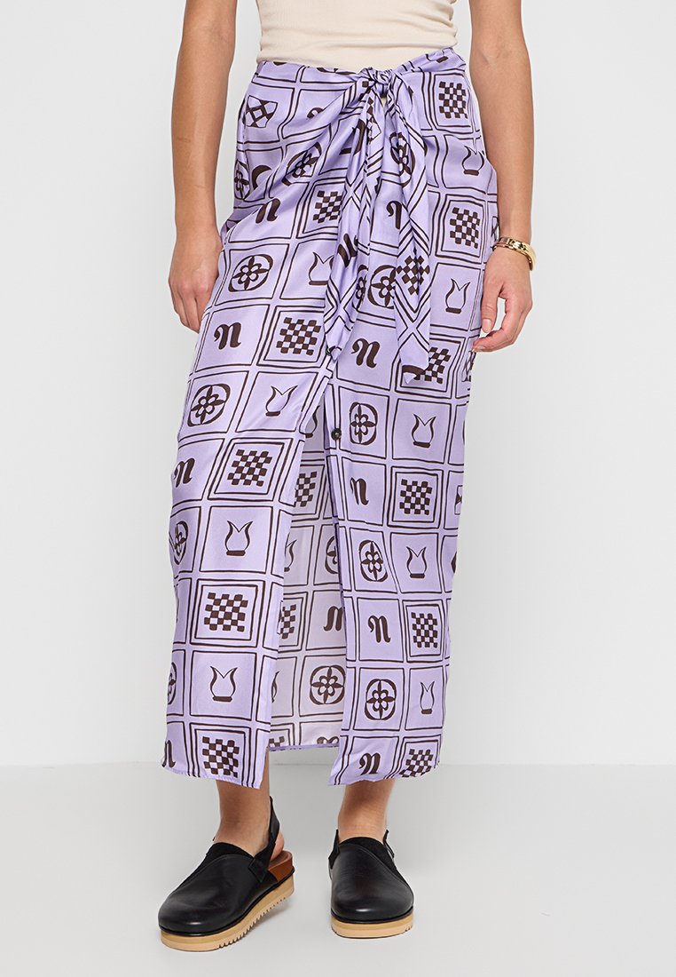 Nanushka Maxirok lila Nanushka Maxirok lila
