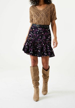 T-shirt con stampa - brown