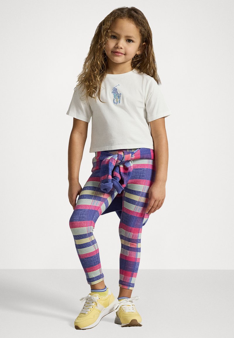 Polo Ralph Lauren - BIG PONY COTTON JERSEY BOXY TEE - Printtipaita - white, Suurenna