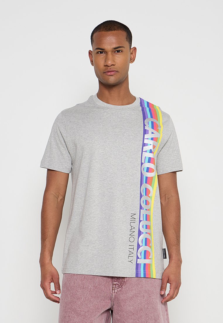 carlo colucci T-shirt print grijs