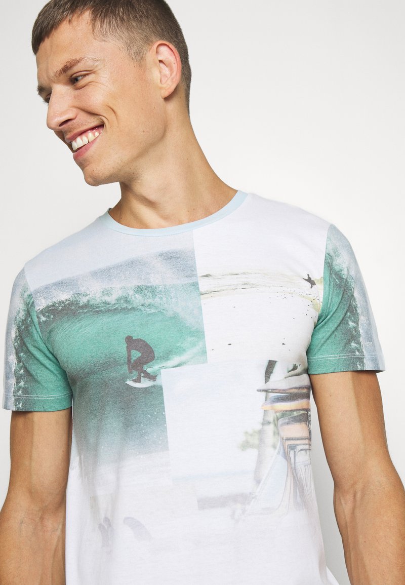 Tom Tailor Denim Fotoprint Camiseta para Hombre