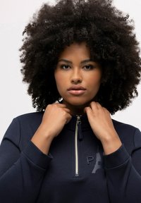 Ulla Popken Felpa - dark blue