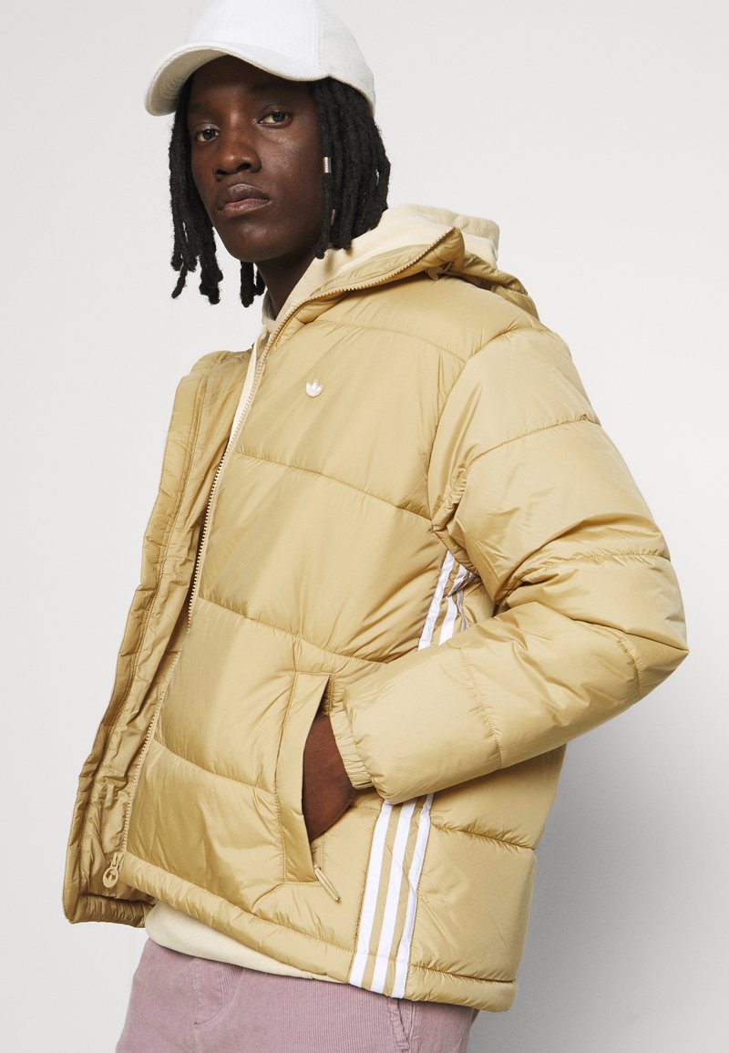 adidas winterjacke beige