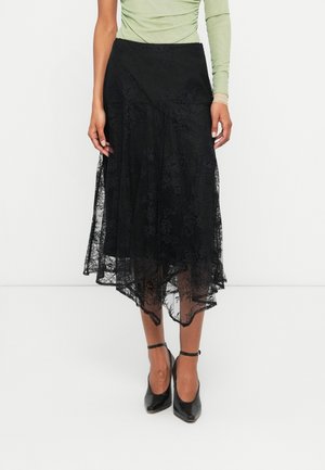 SKIRT - A-linjainen hame - nero
