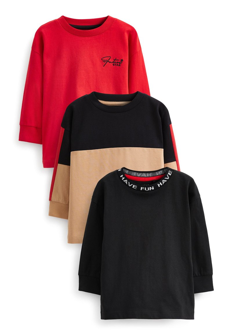 TOM TAILOR Baby Jungen Langarmshirt Mit Slogan Print - Baumwolle Jersey Mit Druckknöpfen