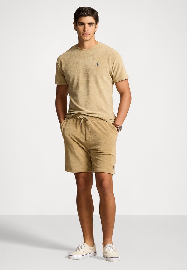 TERRY DRAWSTRING SHORT - Tracksuit bottoms - coastal beige3