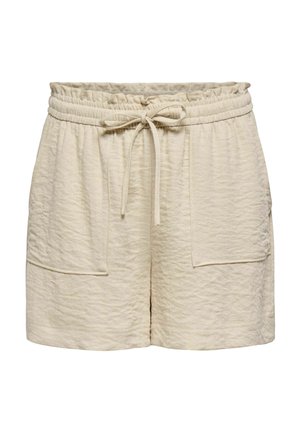 JDY, SHORTS JDYMILLE NORMAL GESCHNITTEN SHORTS - Short - sandshell