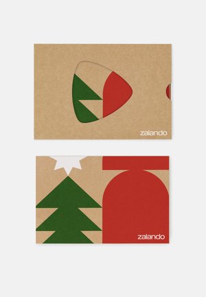 Carte cadeau avec enveloppe - groen