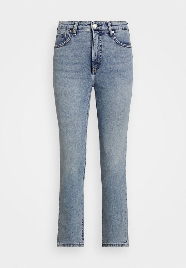 HIGH RISE STRAIGHT ANKLE JEAN - Straight leg jeans - alicia wash3